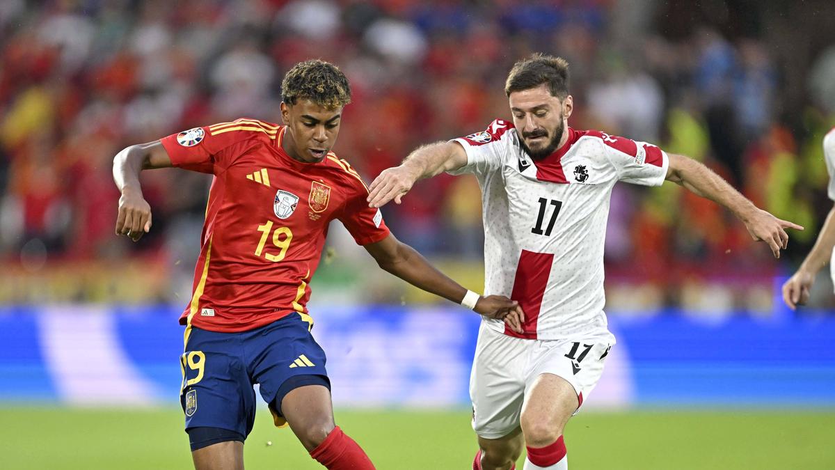 EM mit Sturms Otar Kiteishvili musste gegen Spanien verletzt